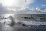 Storm bij boulevard Vlissingen
